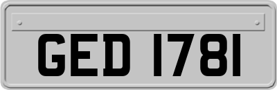 GED1781