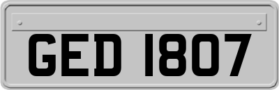 GED1807