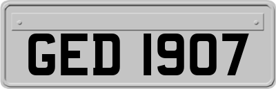 GED1907