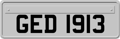 GED1913