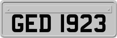 GED1923
