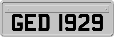 GED1929