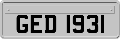 GED1931