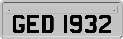 GED1932