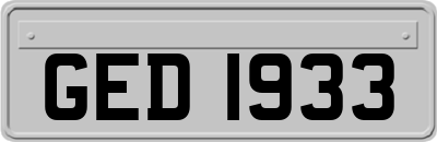 GED1933