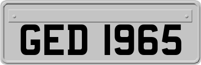 GED1965