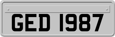 GED1987