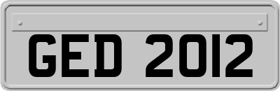 GED2012