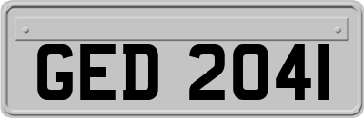 GED2041