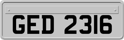 GED2316