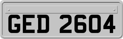 GED2604