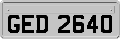 GED2640