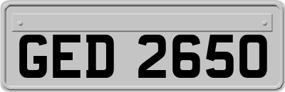 GED2650
