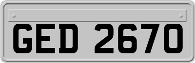 GED2670