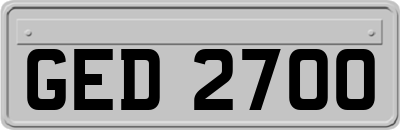 GED2700