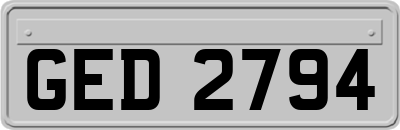 GED2794