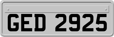 GED2925
