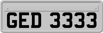 GED3333