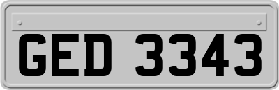 GED3343