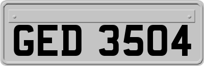 GED3504