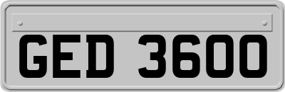 GED3600