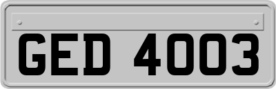 GED4003