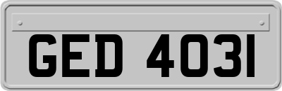 GED4031