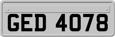 GED4078