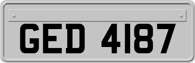 GED4187