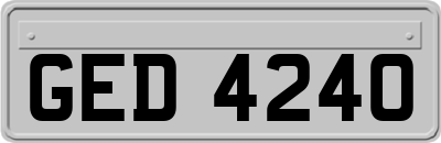 GED4240