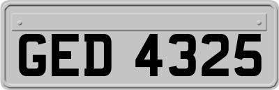 GED4325