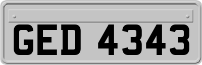 GED4343