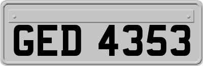 GED4353