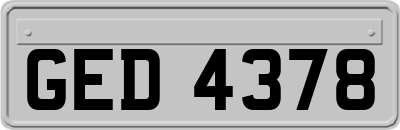 GED4378