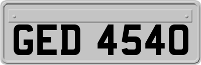 GED4540