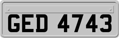 GED4743