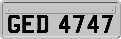 GED4747