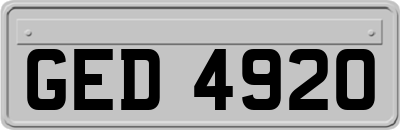 GED4920