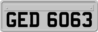 GED6063