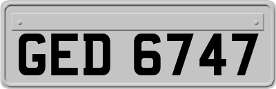 GED6747