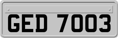 GED7003
