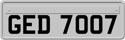 GED7007
