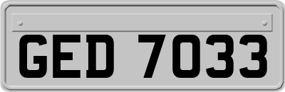 GED7033