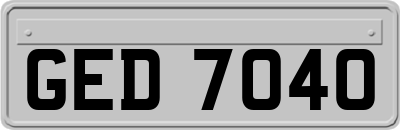GED7040