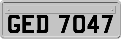 GED7047