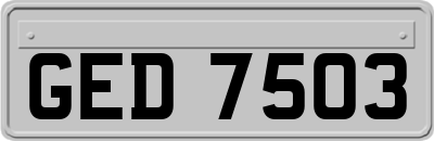 GED7503