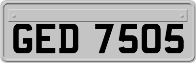 GED7505