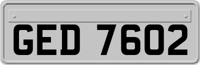 GED7602