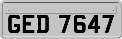 GED7647