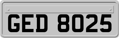 GED8025
